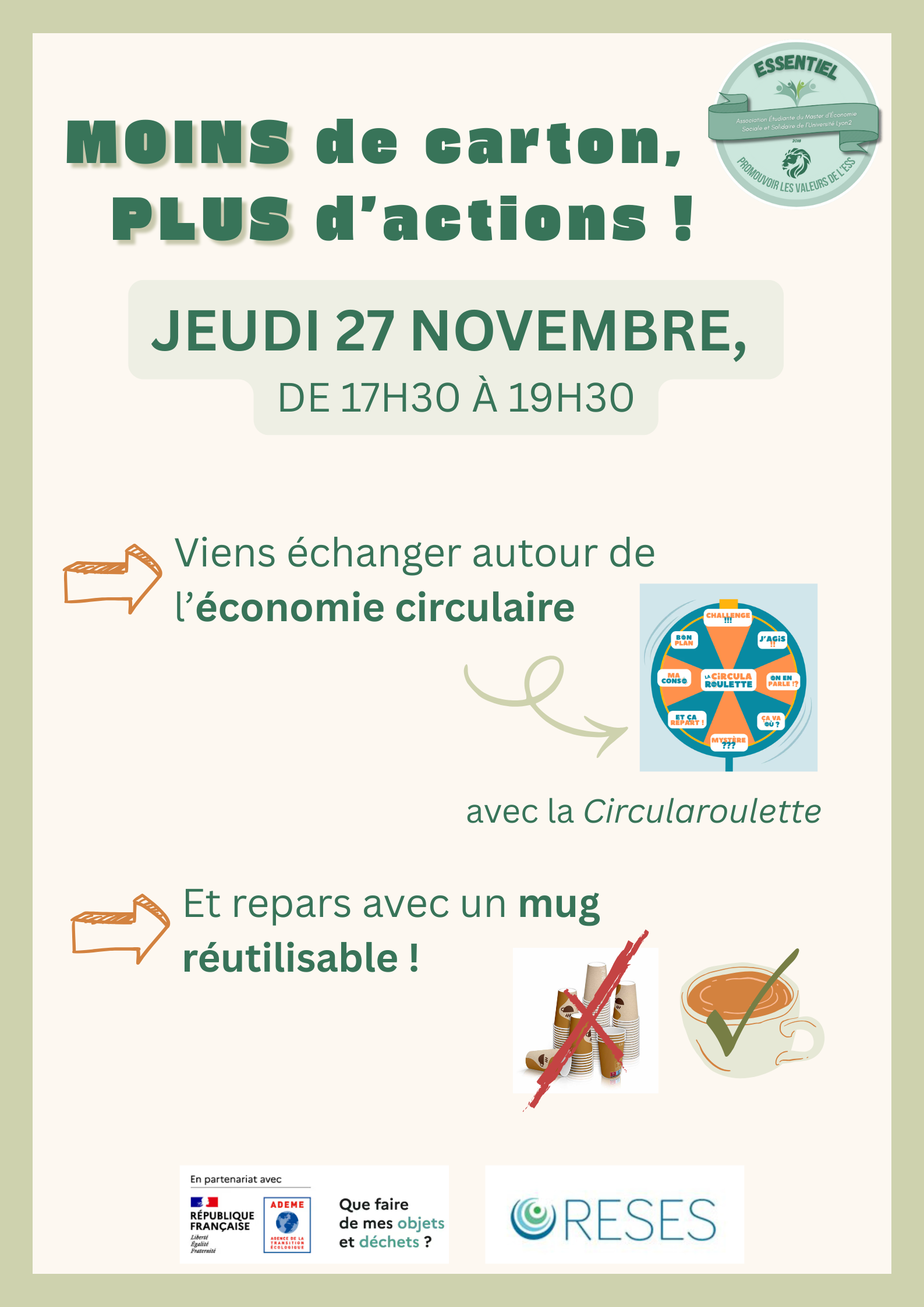 affiche de l'action d'ESSentiel