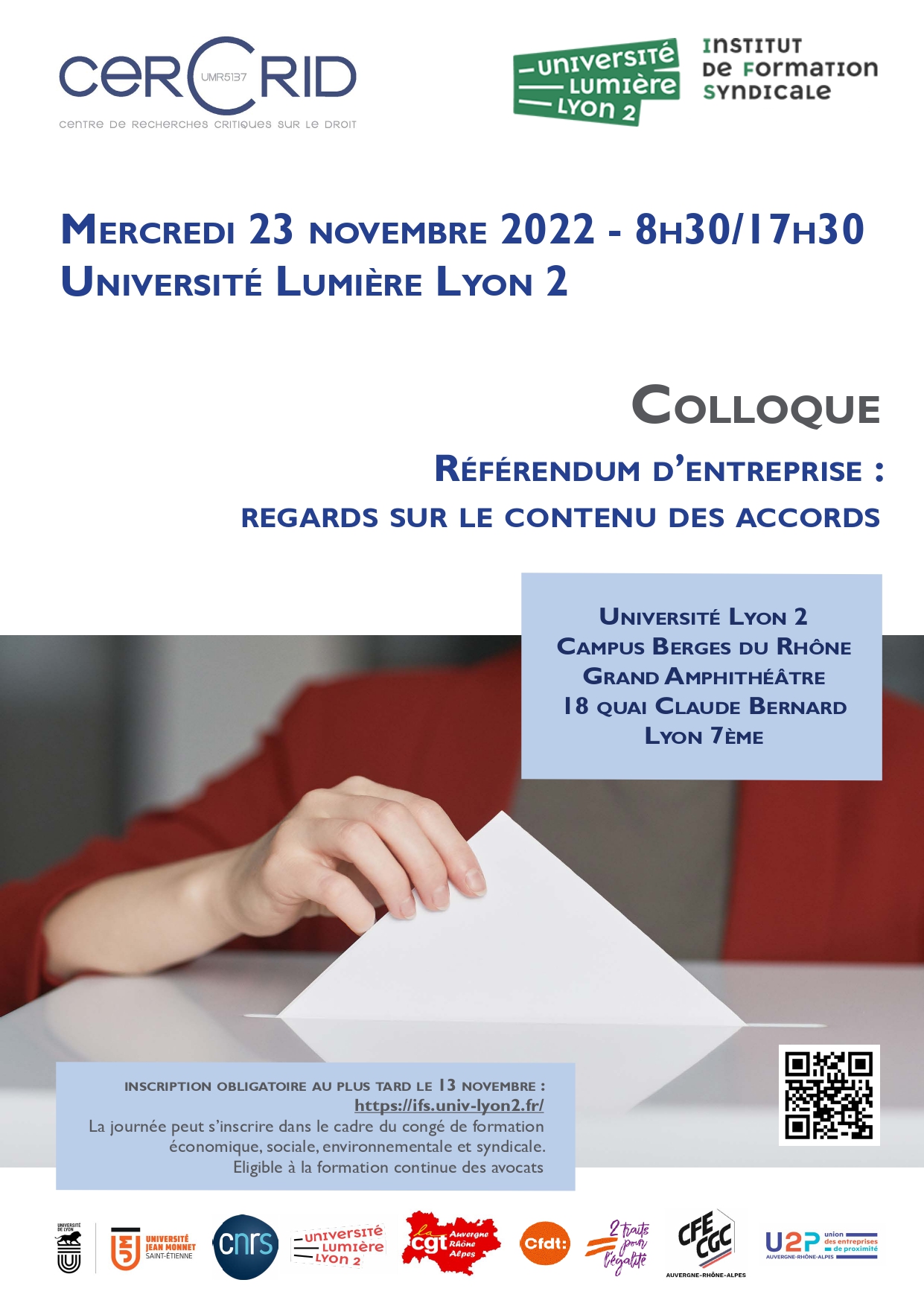 Affiche colloque