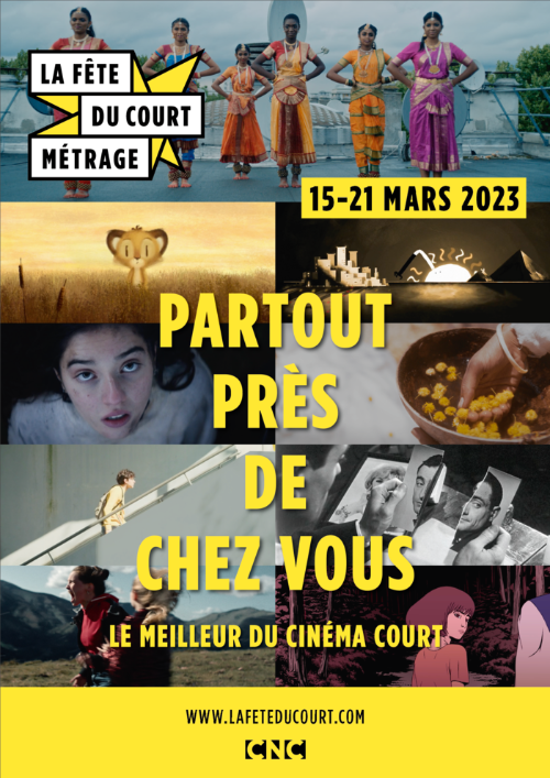 affiche fête du court 2023