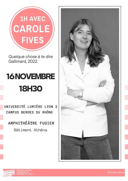 Affiche Carole Fives