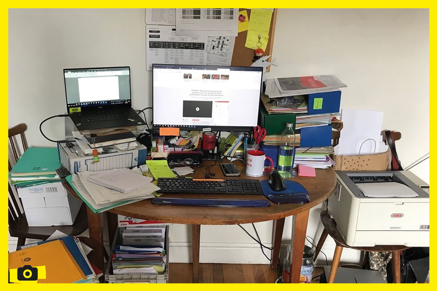 Bureau de « cellule covid »