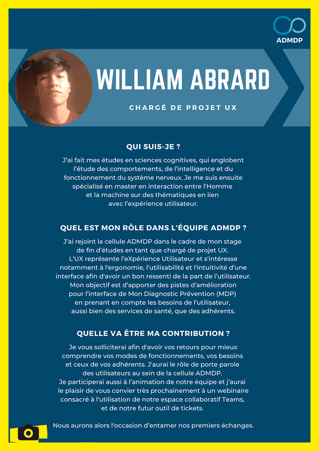 Portrait William Abrard