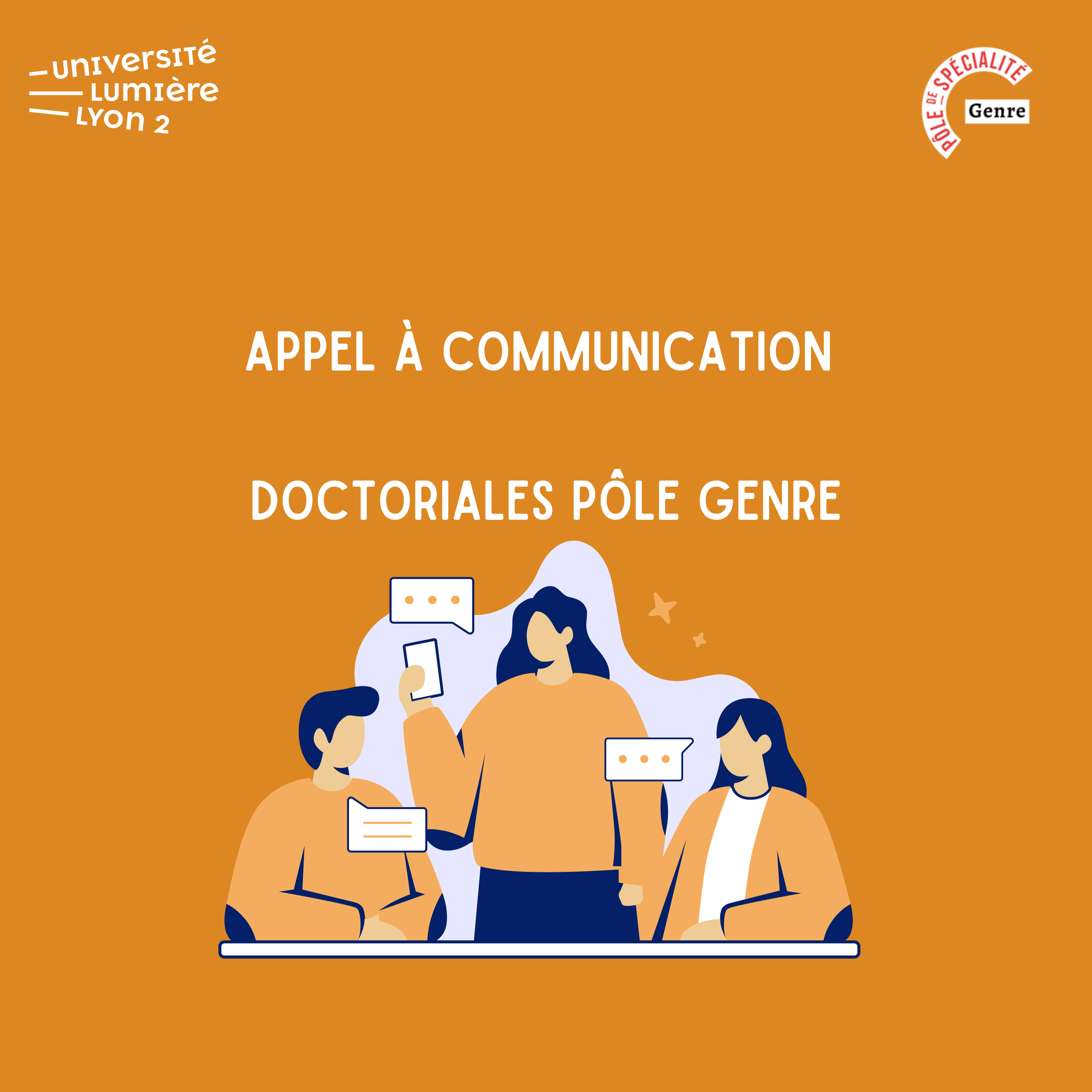 Doctoriales pôle genre