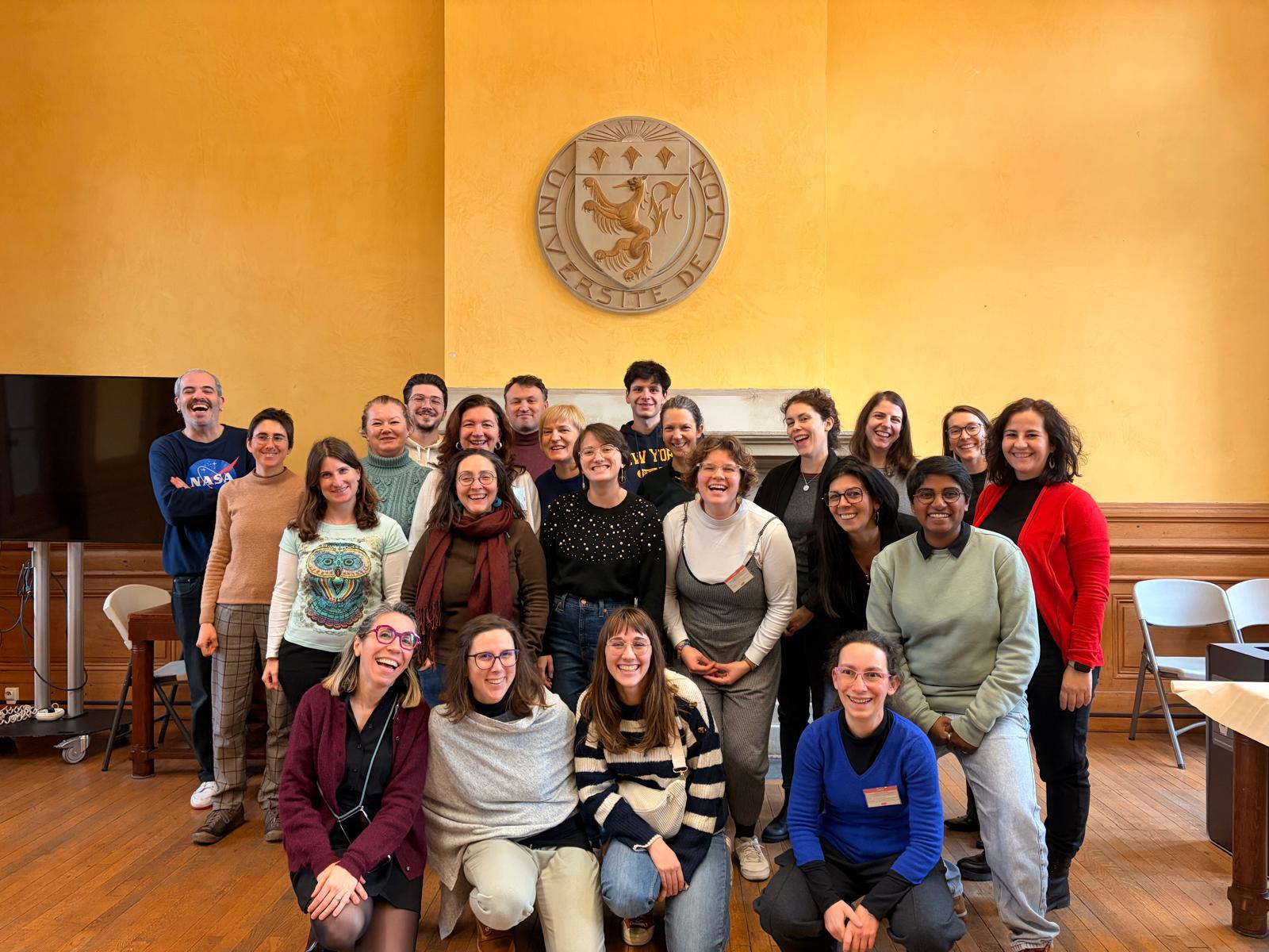 Photo de groupe de fin de semaine intensive