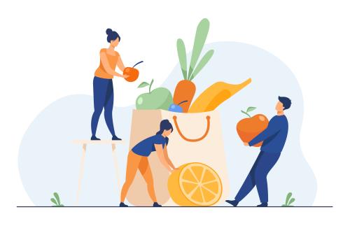 Illustration Sécurité sociale alimentation