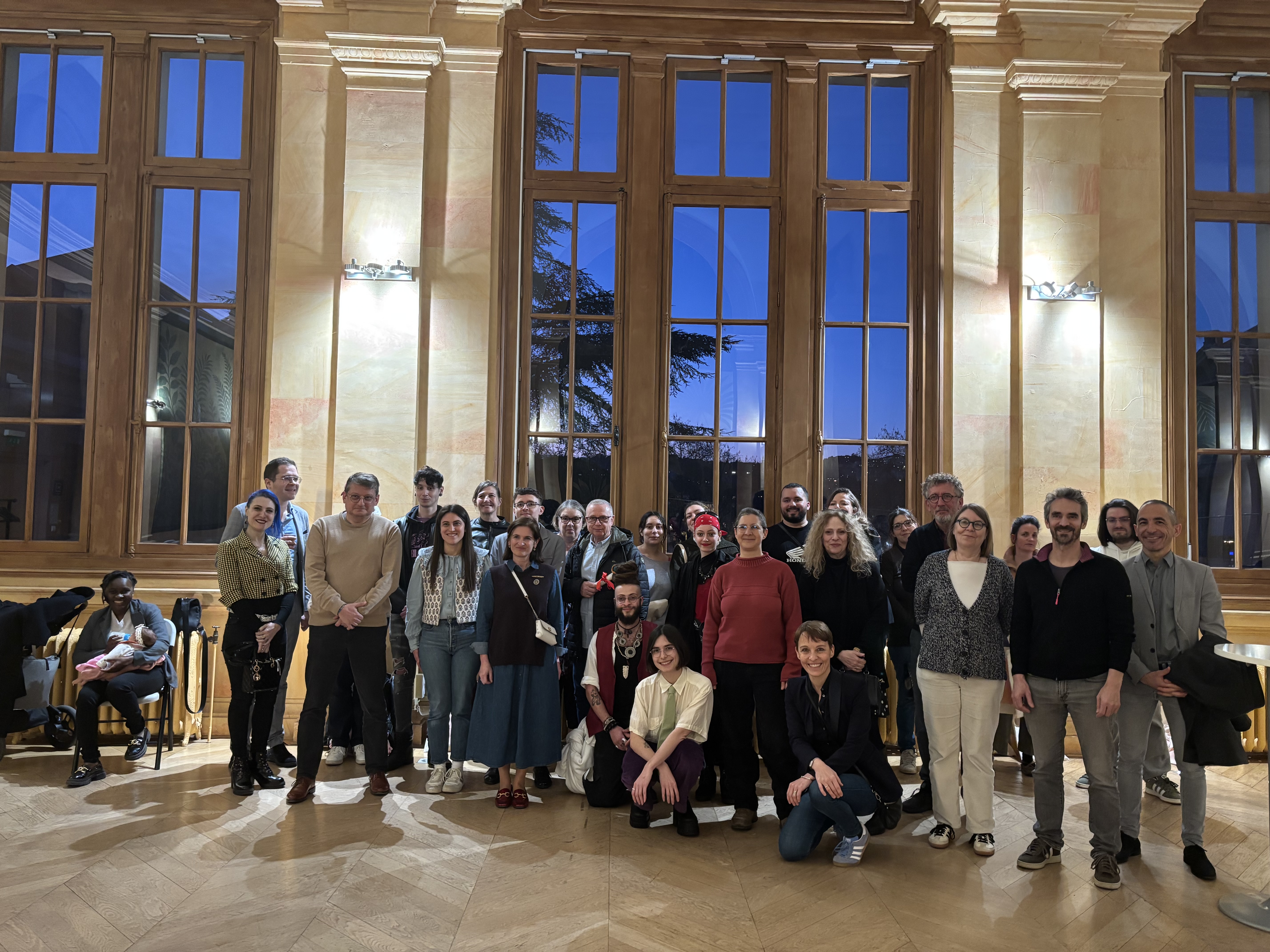 ensemble des présents à la cérémonie