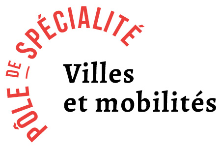 Logo Pôles de spécialités Villes et Mobilités