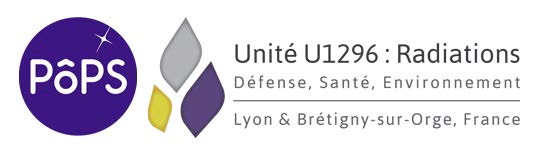 Logo de l’Unité Inserm 1296 « Radiations : Défense, Santé, Environnement »