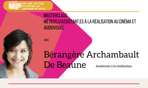 MasterClass Bérengère Archambault De Beaune