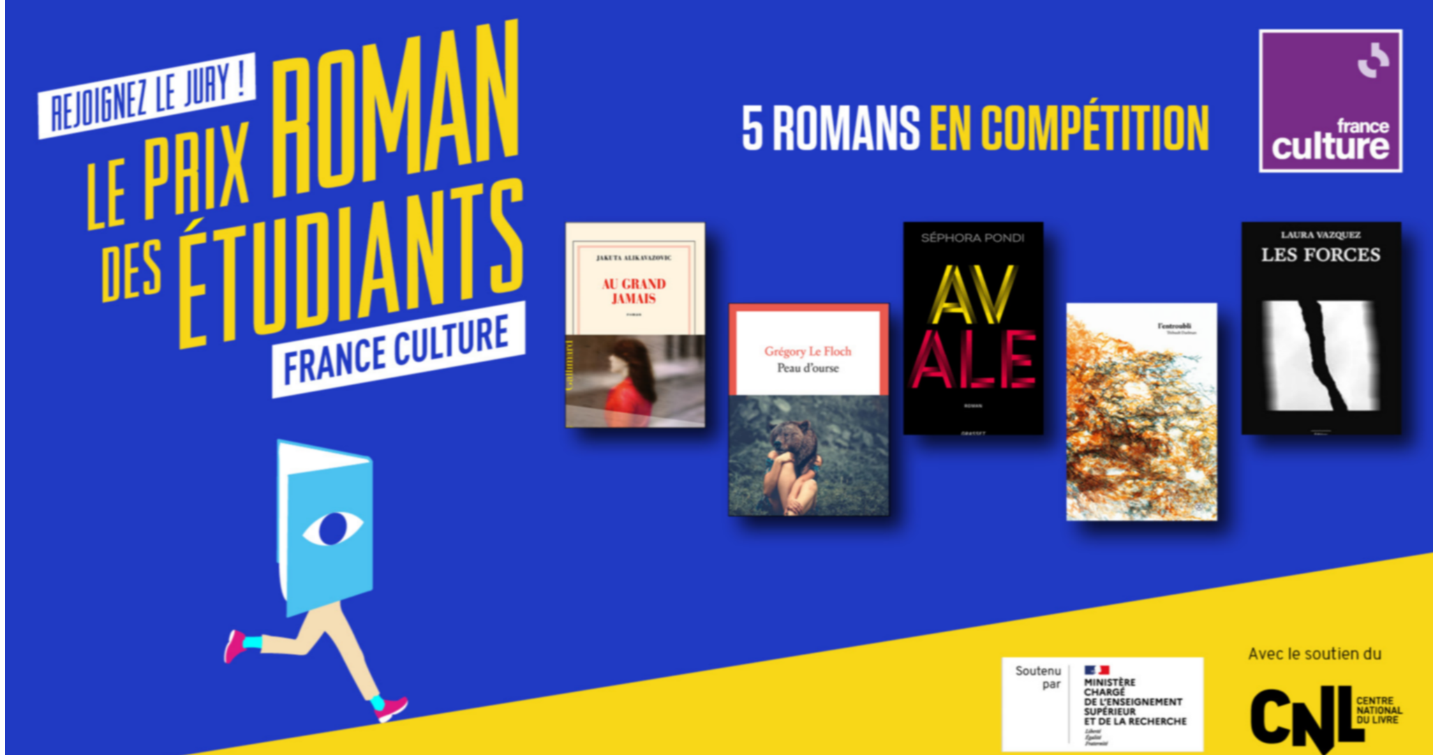 13ᵉ édition du Prix Roman des étudiants France Culture