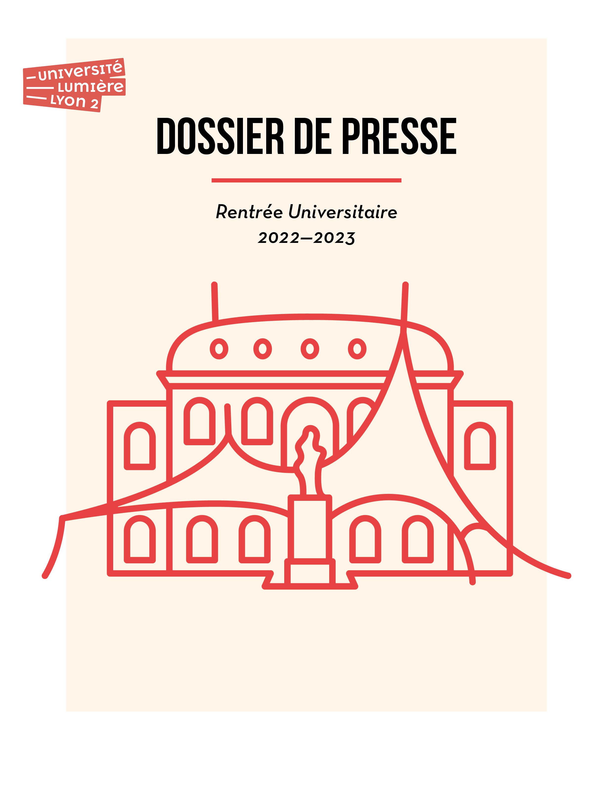 DOSSIER DE PRESSE DE RENTREE 2022-2023