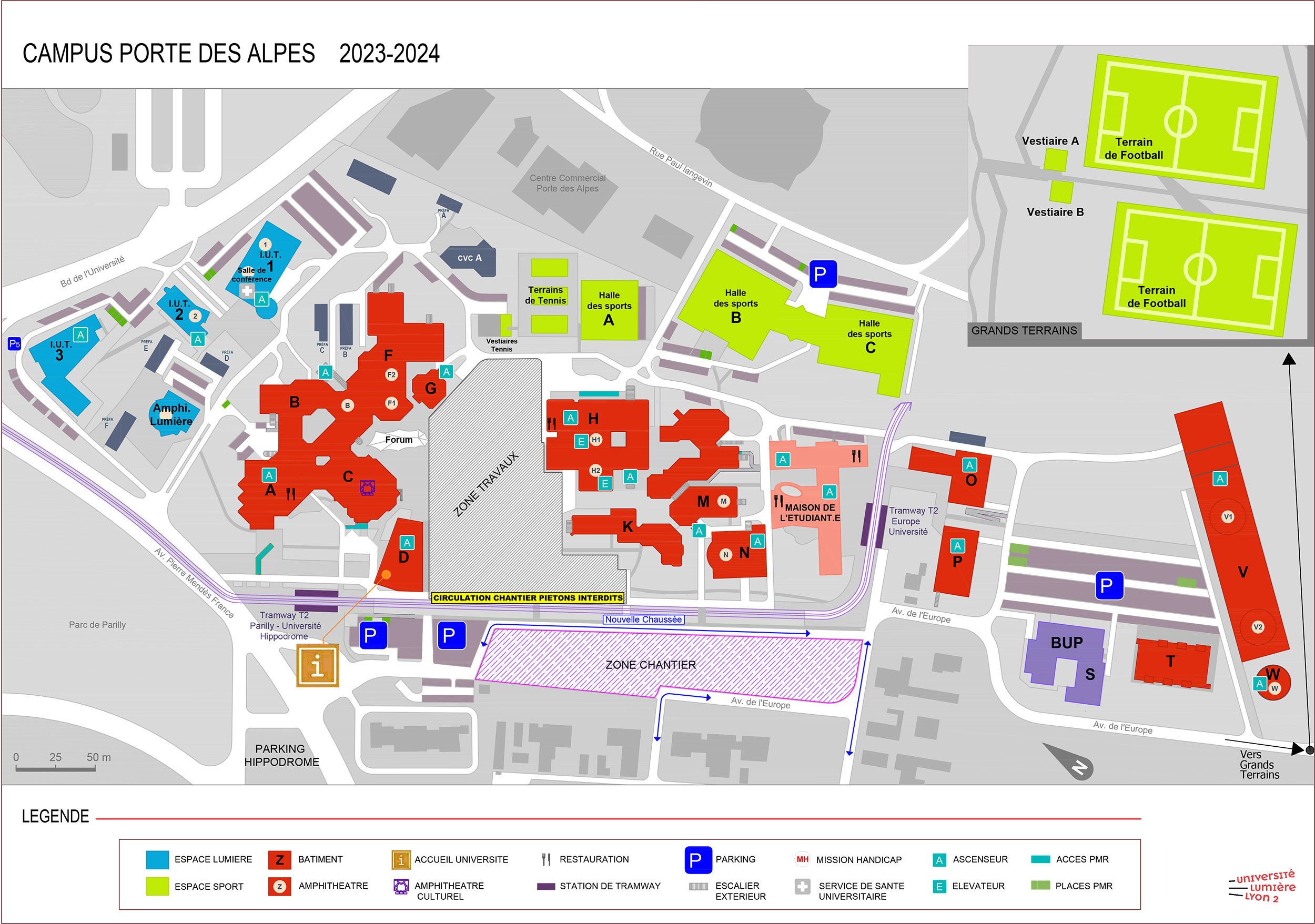 Plan Campus Porte des Alpes (PDA) 2023/2024