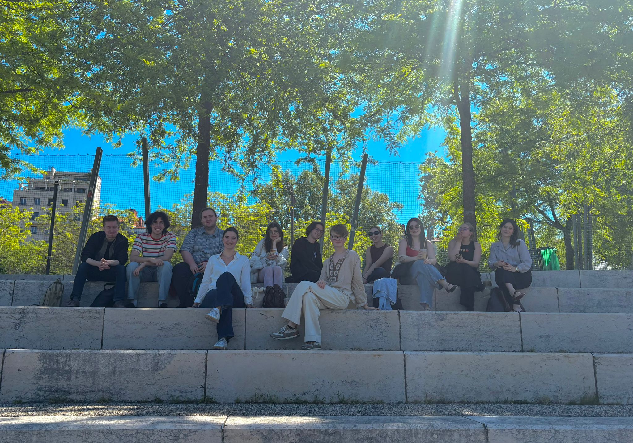 Photo de groupe visite guidée 