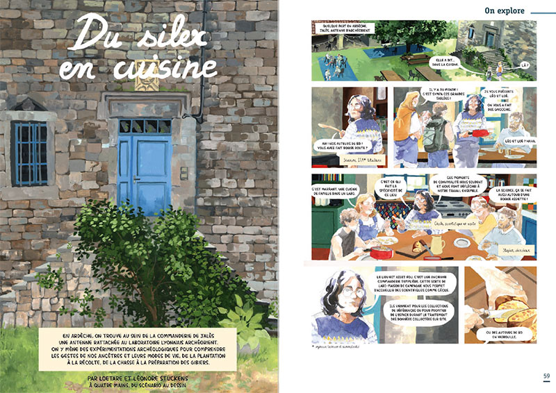 Du silex en cuisine