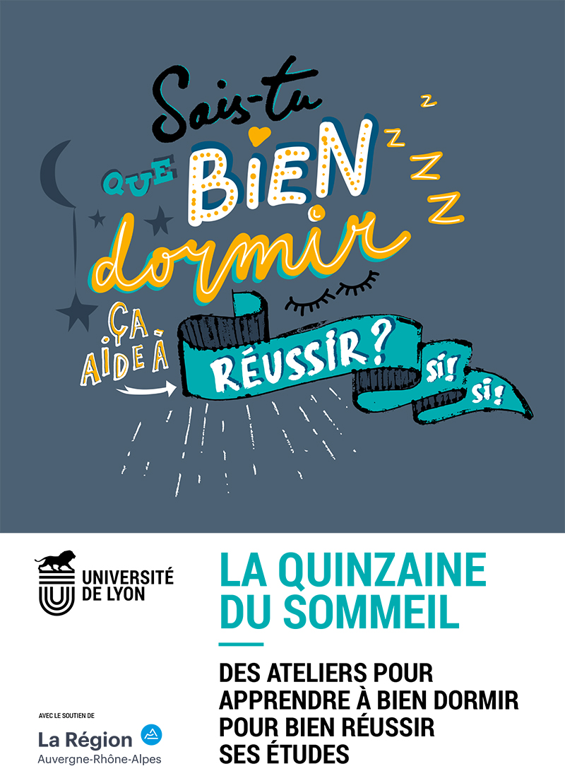 Quinzaine du sommeil : des ateliers pour apprendre à bien dormir pour bien réussir ses études