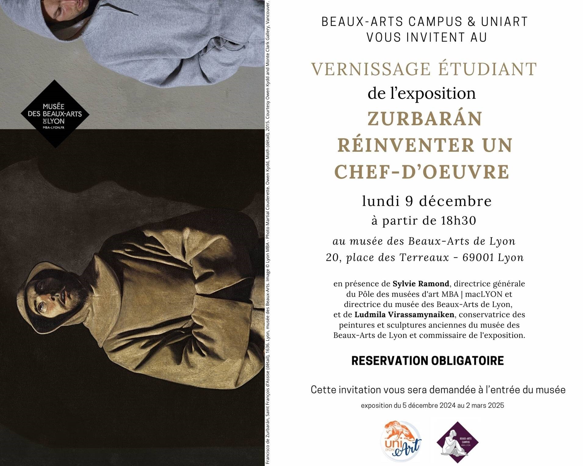 visuel du vernissage