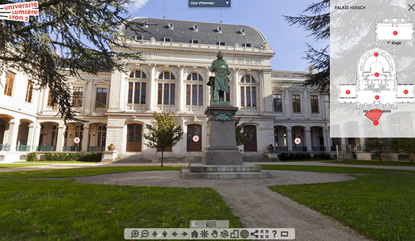 Visite virtuelle du Palais Hirsch
