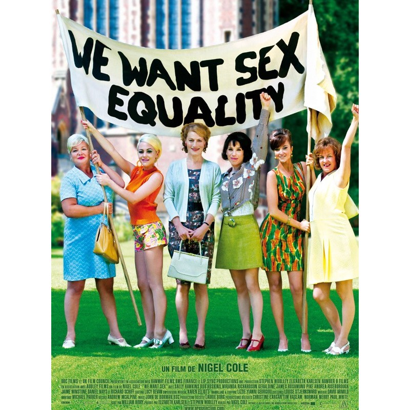 Affiche We Want sew equality @DR
