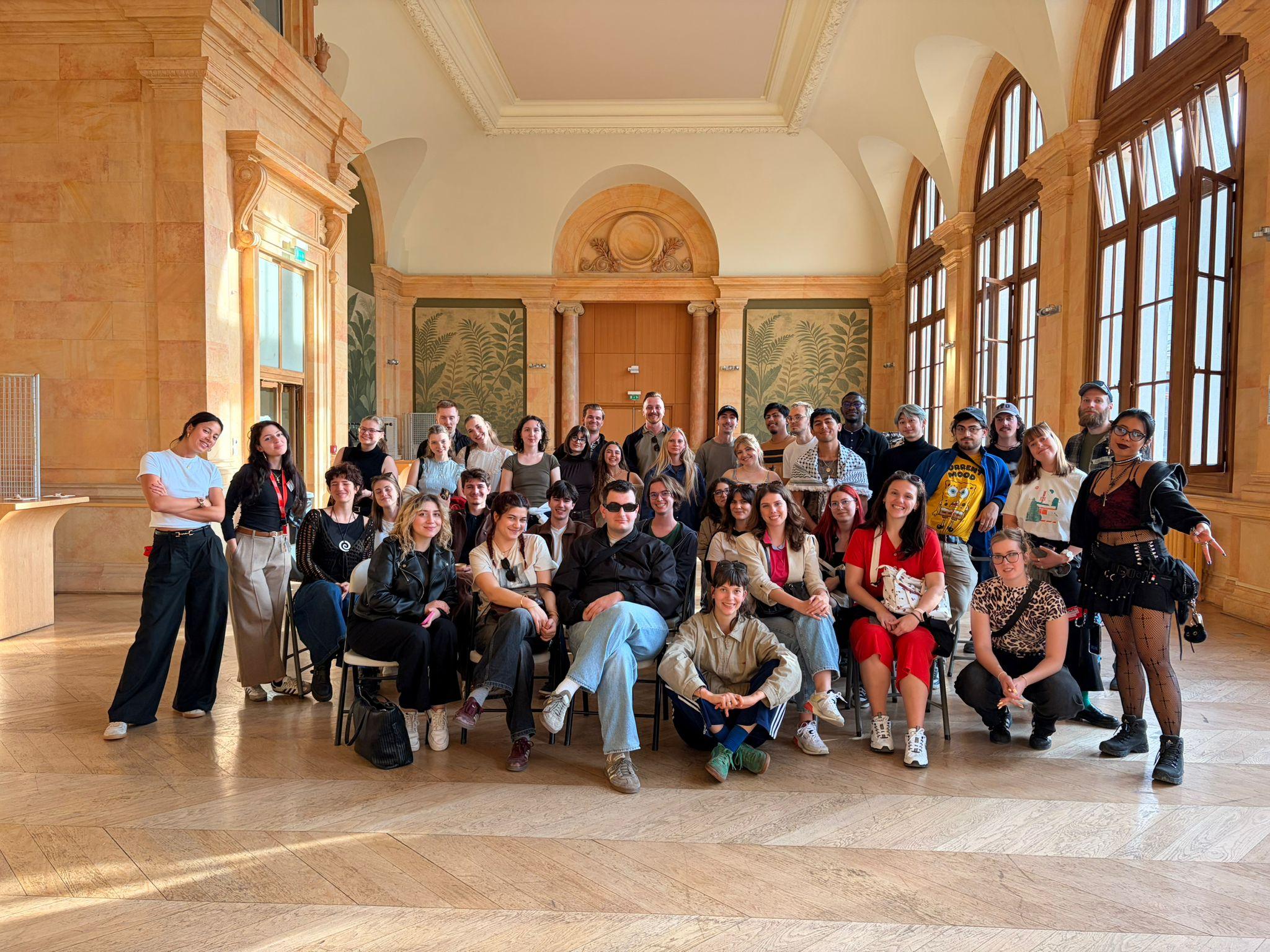 Photo de groupe de la semaine intensive de BIP